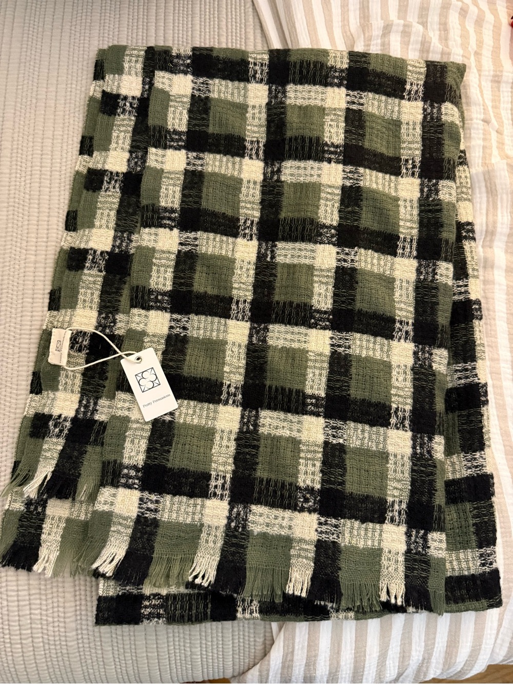 Plaid women’s scarf new